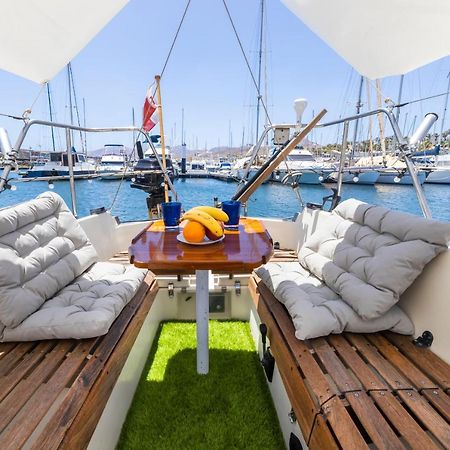 Seaside Chill-Out Stay On A Sail Yacht Puerto Calero Exterior photo
