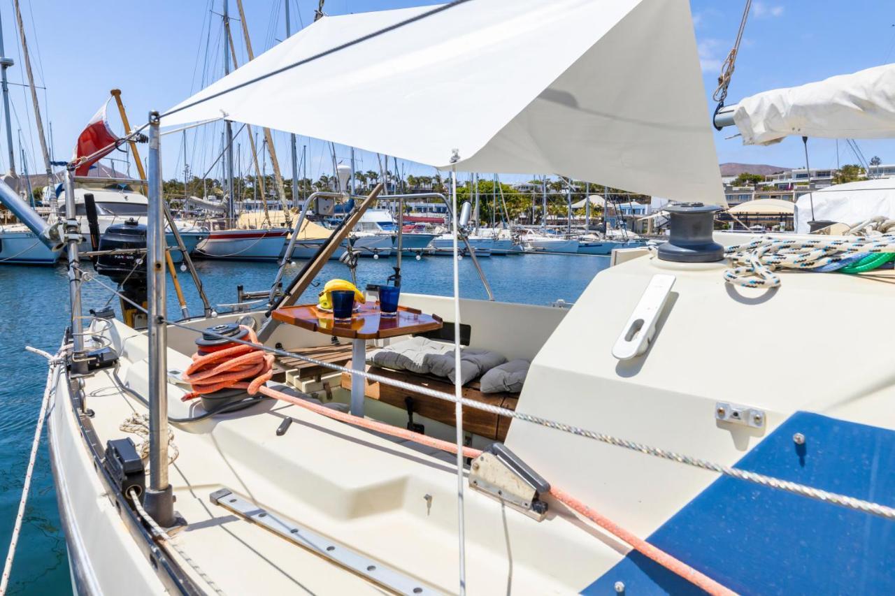 Seaside Chill-Out Stay On A Sail Yacht Puerto Calero Exterior photo