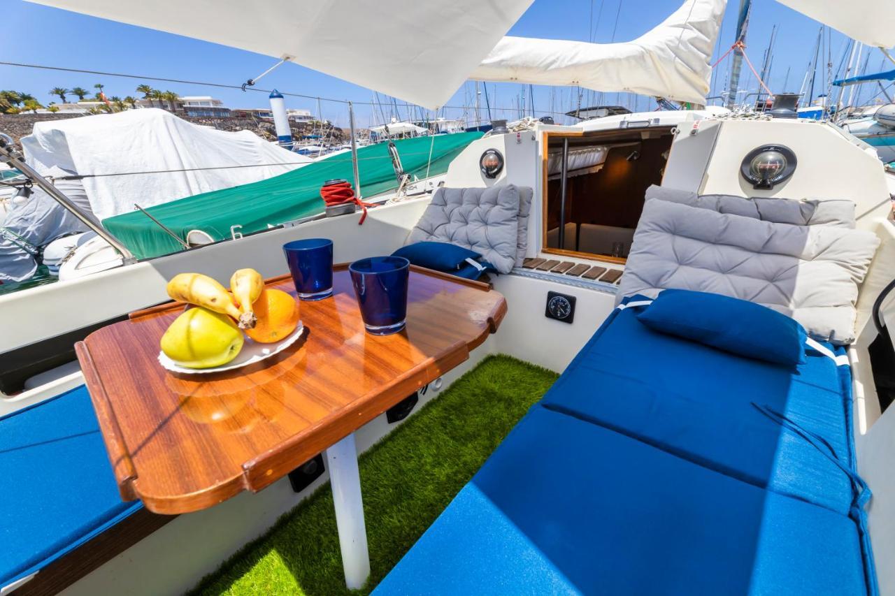 Seaside Chill-Out Stay On A Sail Yacht Puerto Calero Exterior photo